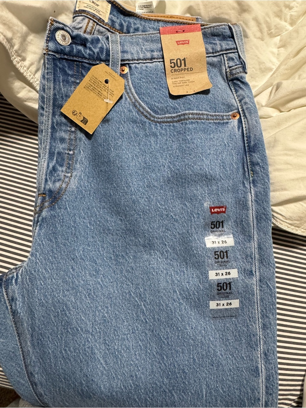 Levi jeans 501 straight leg